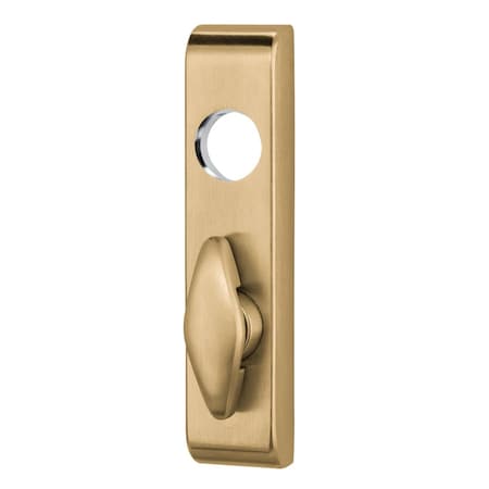 Von Duprin Thumbturn Trim, Satin Brass Finish 377T US4 DT214